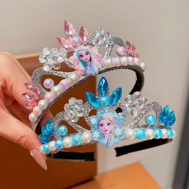 Serre-têtes Reine des Neiges Scintillants Anna & Elsa