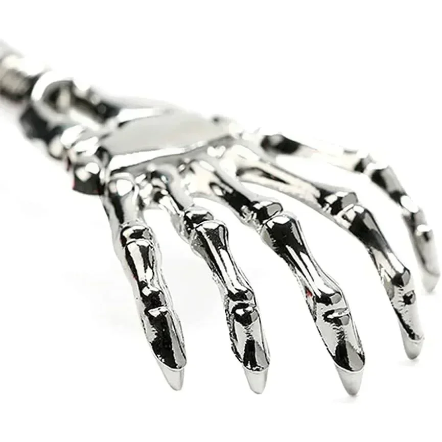 Scratching Massager Stainless Steel Back Scratcher Telescopic Extendable Itch Old Man Happy Health Products Hackle Handicrafts