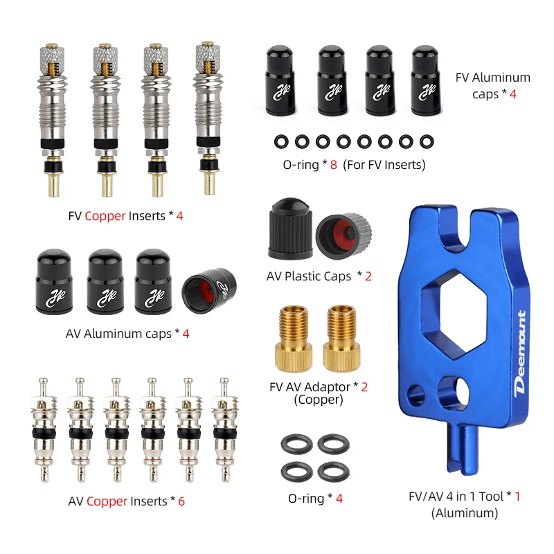 Fahrrad Hand Boden Pumpe Düse Adapter Kunststoff Schrader/Presta Dual Kopf Konverter für MTB Rennrad Roller Ball Inflation – Detail 13