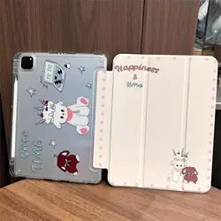 Cartoon Design Tablet Case with Pencil Holder and Smart Cover - A7 Lite 8.7 inch (STPU - SM - TD10413)