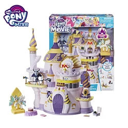 Hasbro – figurines de Collection My Little Pony Castle Canterlot C0686, jouets animés, cadeau de vacances pour enfants, nouvel an 