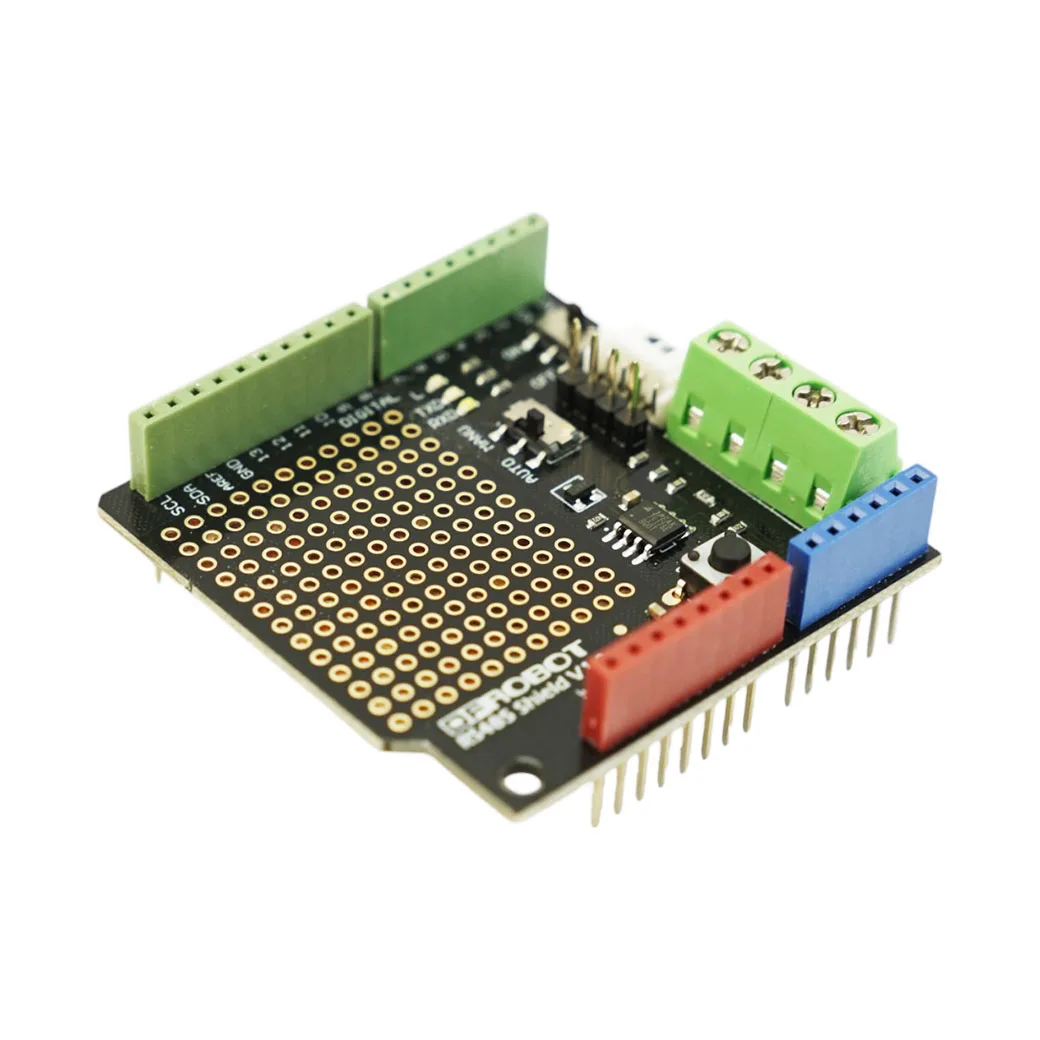 Shield DFRobot per Protocollo UART/Seriale a RS485, Porta/Interfaccia/Pin RS485 Standard/Mini Integrata per Dispositivi Industriali Arduino - immagine 5