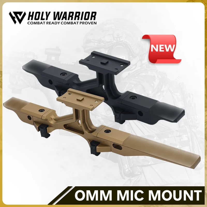 

Holy Warrior New Optic Mount Modular Lightweight Elevated Pattern Optical Mount For Red Dot Sight At 2.50" Centerline Height