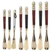 Handled Metal Head Shoe Horn Spoon Tool Brush 32cm 49cm 58cm Wood 1