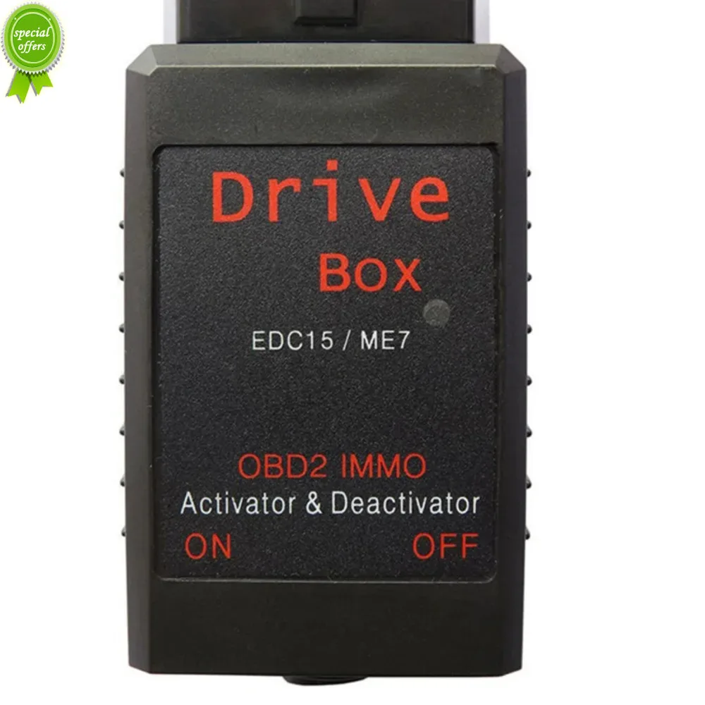Car Fault Code Reader OBDII Driver Switch OBD2 IMMO Deactivator Activator For Bosch VAG Drive Box EDC15/ME7 Car Diagnostic Tool Scanner