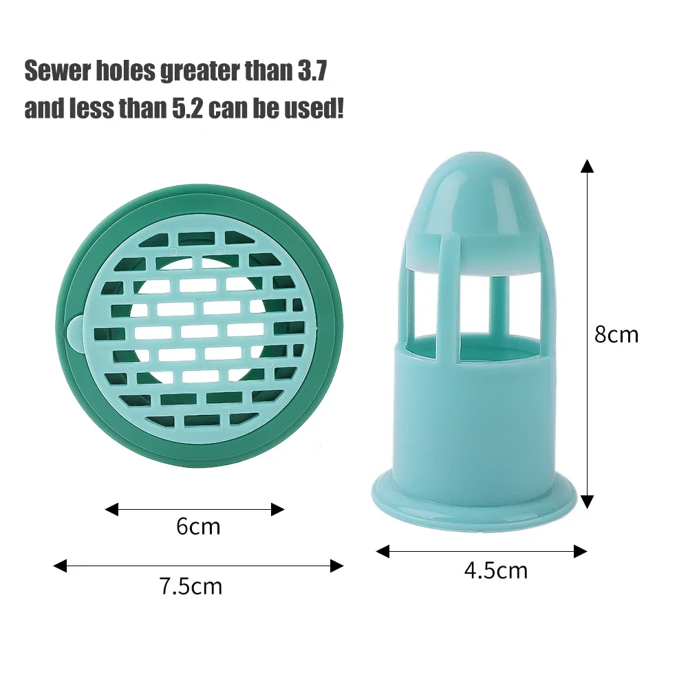 Plastic Floor Drain Cover Odor-proof Insect-proof Drain Plugs Shower Sewer  Pipe Sealing Ring Kitchen Bathroom Sewer Drain Core - AliExpress