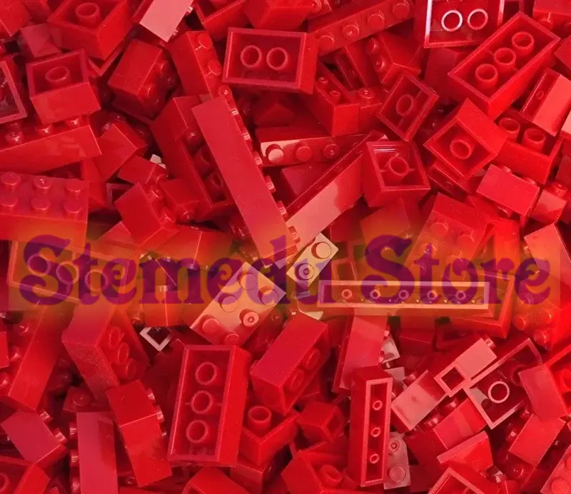 125/250g Building Blocks Bulk Lot Pack Sorted By Color Bricks Block Plate Small Particles Bulk Compatible LeDUO - Image 16