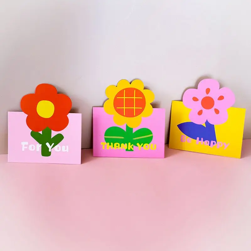30 Biglietti Di Auguri Vuoti Con Buste, Carta Riciclata, Design Animali Semplici, Formato A6, 300 GSM