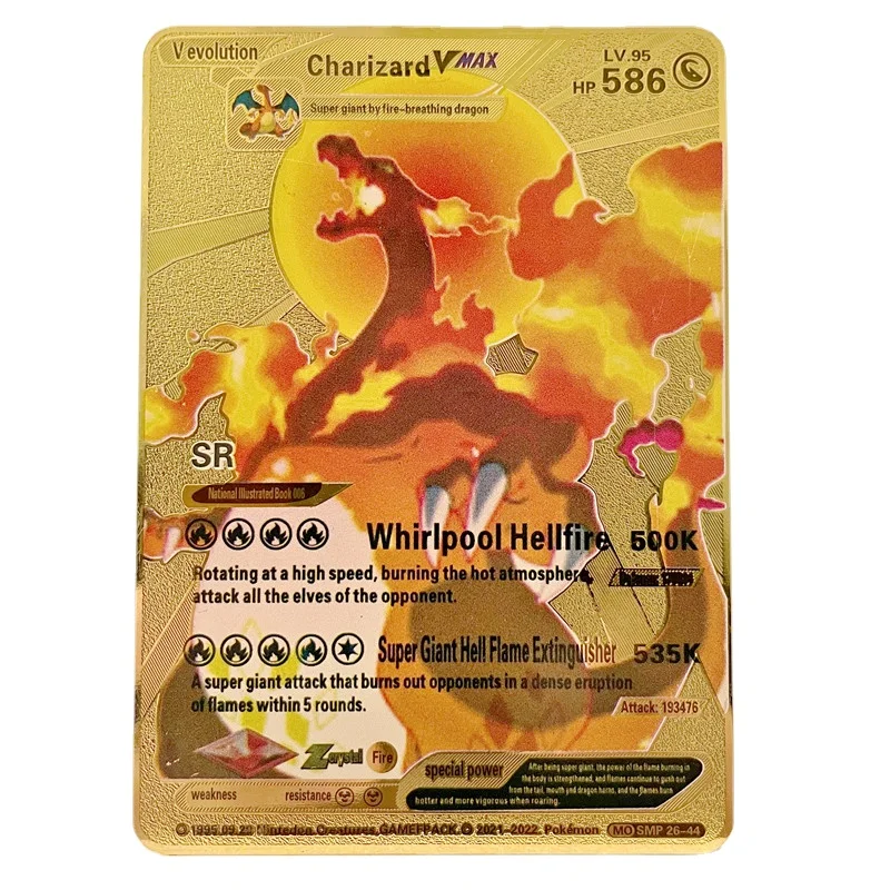 Carta Pokémon Dourada Charizard V - Artigos infantis - Beira Rio, Biguaçu  1249831082