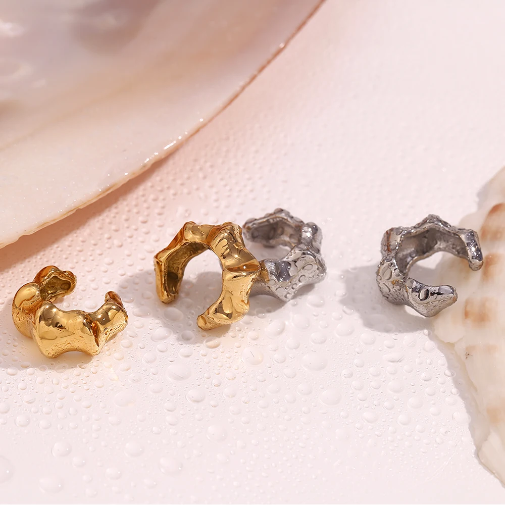 Geometric Clip Earrings Waterproof Jewelry Charm Gift ear clip earrings clip earrings ear clip