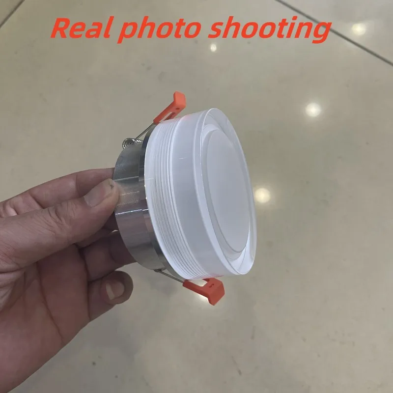 LED transparent acrylic soft light small spotlight 1W3W5W7W recessed led downlight AC96V-240V