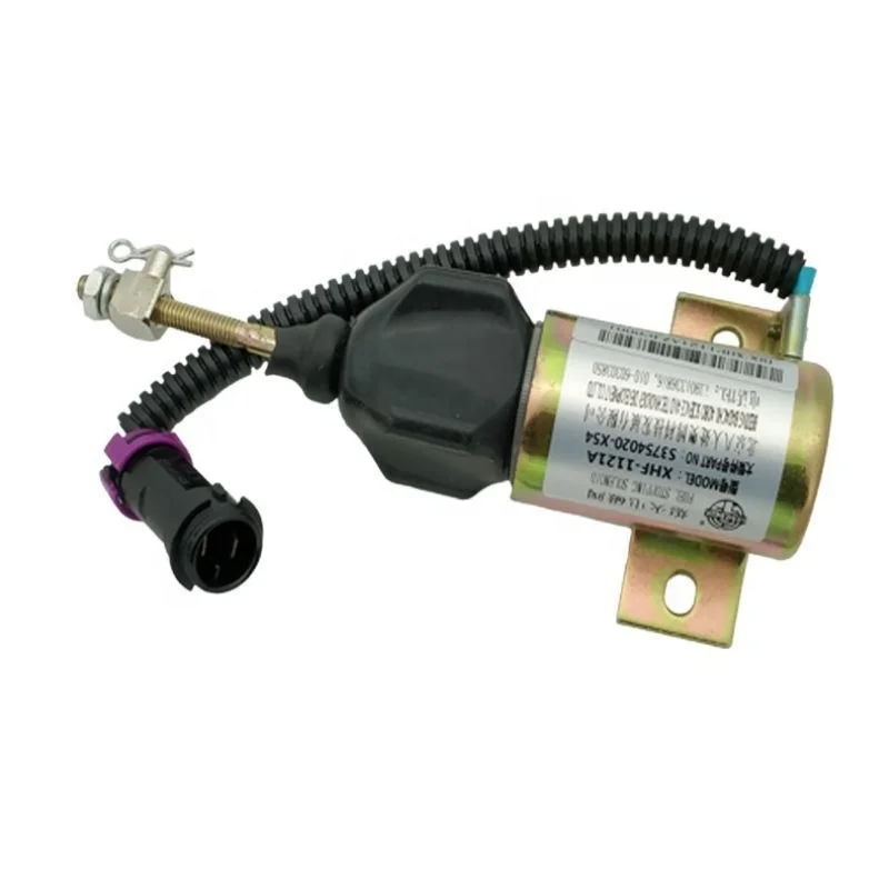

Excavator Fuel Cut Off Valve Flameout Solenoid Valve 12V 3754020-X54