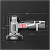 16.8V angle grinder, small lithium battery, portable polishing, grinding and cutting machine, electric tool 3