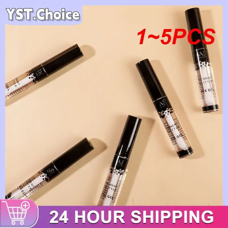 1~5PCS Makeup Eyeshadow Liquid Gel Shimmer Pigment Glitter Glue Powder Gel Brighten Liquid Eyeshadow Makeup Beauty Cosmetics
