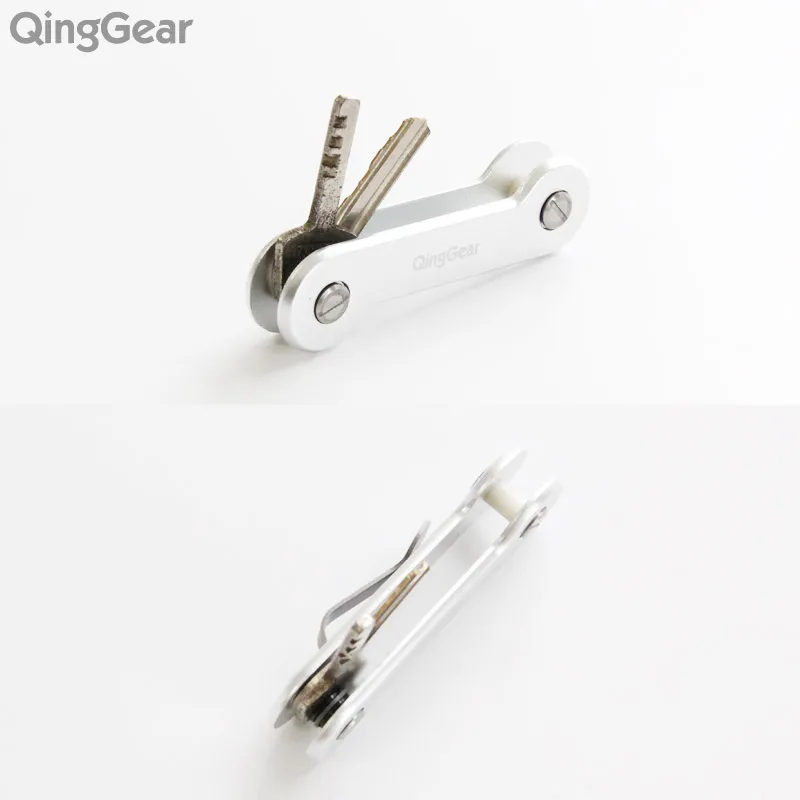 Key Organizer Holder QingGear SKEY door Key Pocket Organization Tool Clip With pocket Clip 3 Sets Screw key chain clip keychain tool tactical keychain keychain carabiner keychain charm