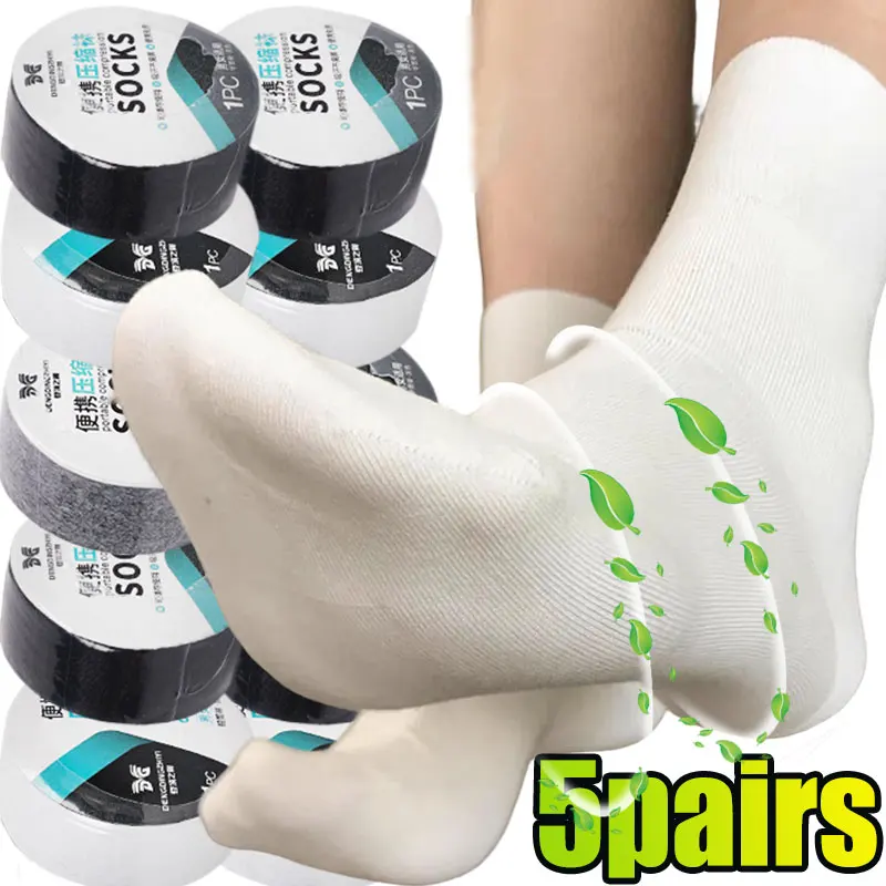 Disposable Travel Socks for Men Women Washable Compression Socks