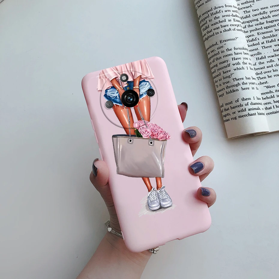 Stylish Pretty Girl Soft TPU Phone Case - Realme 11 Pro+ Collection