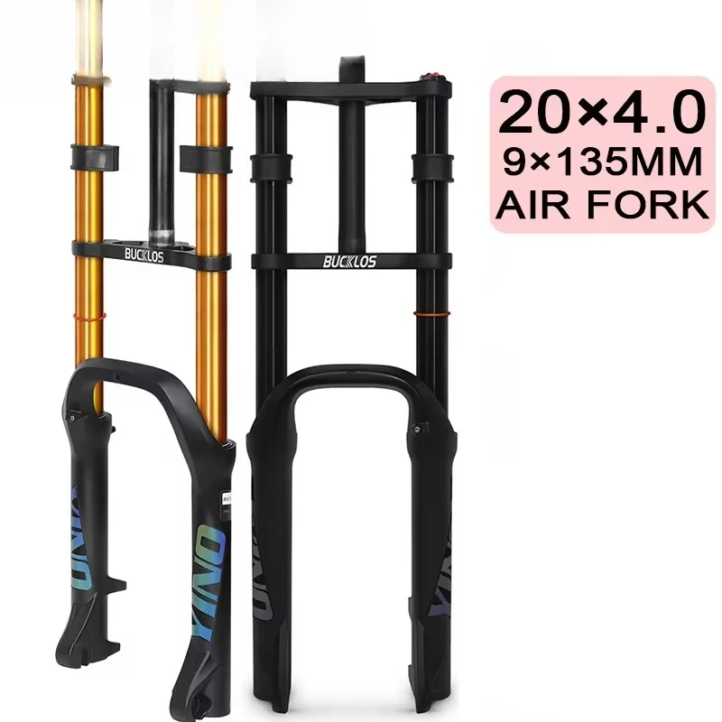 20*4.0 에어 서스펜션 포크, 9*135mm QR, 140mm 트래블, E-바이크, 스노..