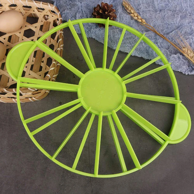 Cake Tools 10/12 Slices Cake Equal Portion Cutter Round Bread Mousse Divider Slice Marker Baking