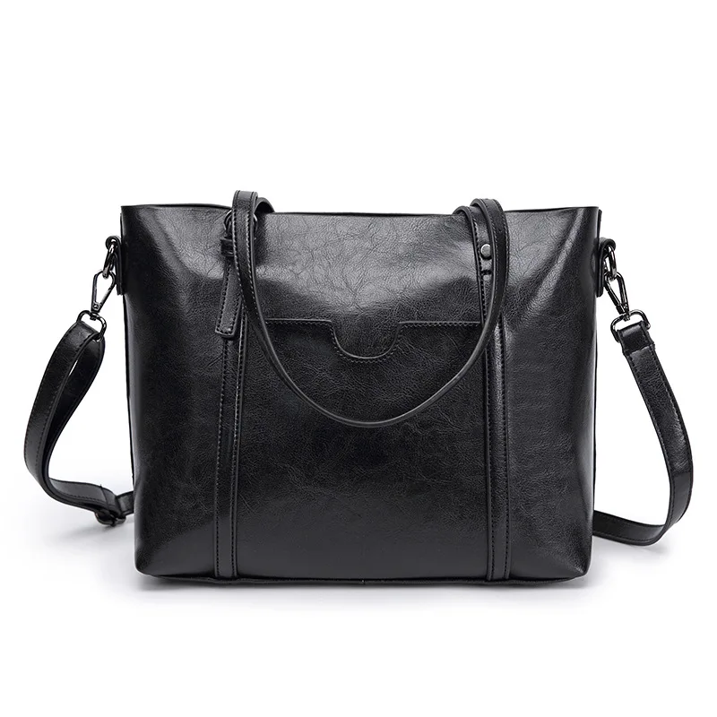 Leather Cowhide Tote Bag Ladies 2022 New Tote Bag Fashion High Quality Large Capacity Shoulder Bag Tote Bag Messenger Bag 