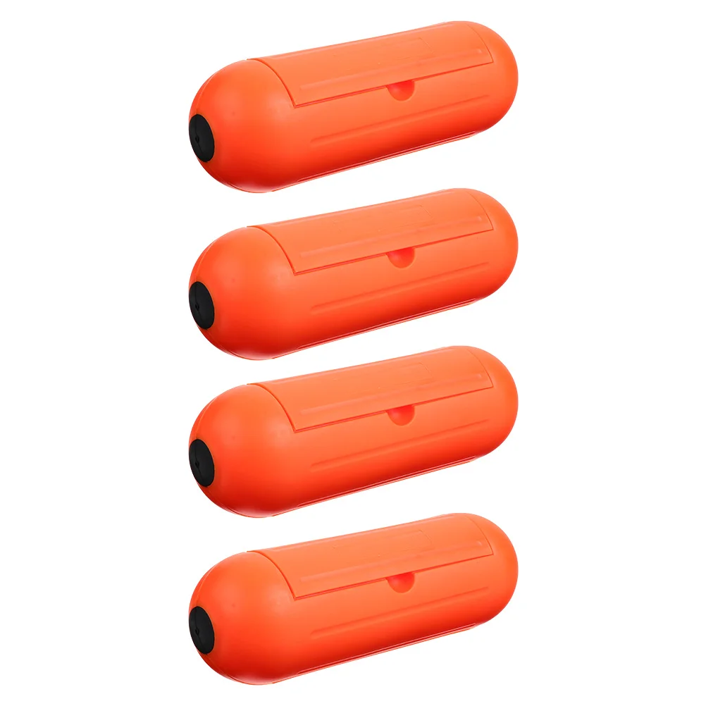 

4 Pcs Socket Waterproof Box Extension Cord Connection Boxes Resistant Cover Home Supplies Cable Abs