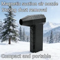 Handheld Electric Air Duster Brushless Motor 130000 RPM Violent Blower Mini Turbo Jet Fan Wind Speed 52m/s Car Keyboard Cleaning