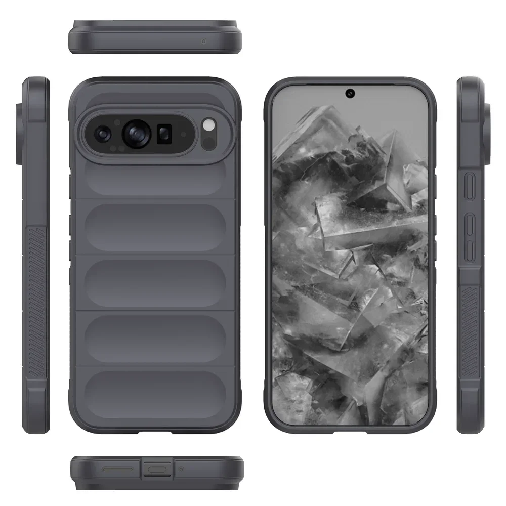 Matte Color Liquid Silicone Shockproof Phone Case with Soft Skin Feel