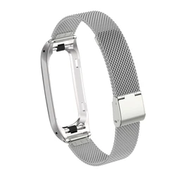 Milanese Stainless Steel Watchband Accessory Strap (Silver)