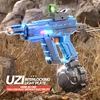 UZI Long Range Electric Shooting Water Gun With Lighting Toys High-pressure Full Automatic Shooting Water Toy Gun For Kid Adult 5