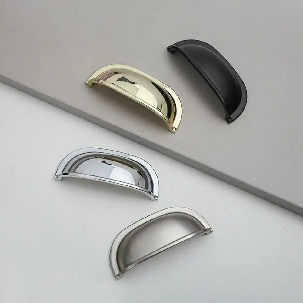 Description Picture 5 of itemFashion Zinc Alloy Shell Cabinet Handle Multifunctional Furniture Furniture Knobs Hardware Shell Style Drawer Pull Handles Door