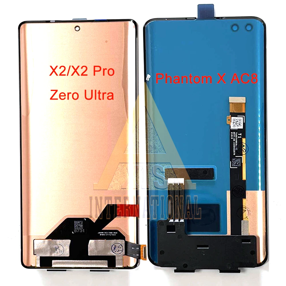 

Original AMOLED For Infinix Tecno Phantom X2 Pro AD9 LCD X2 AD8 X AC8 ADisplay Screen Touch Digitizer For Infinix Zero Ultra