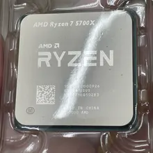 AMD Ryzen 7 5700X 新しい R7 5700X 3.4 GHz 8 コア 16 スレッド