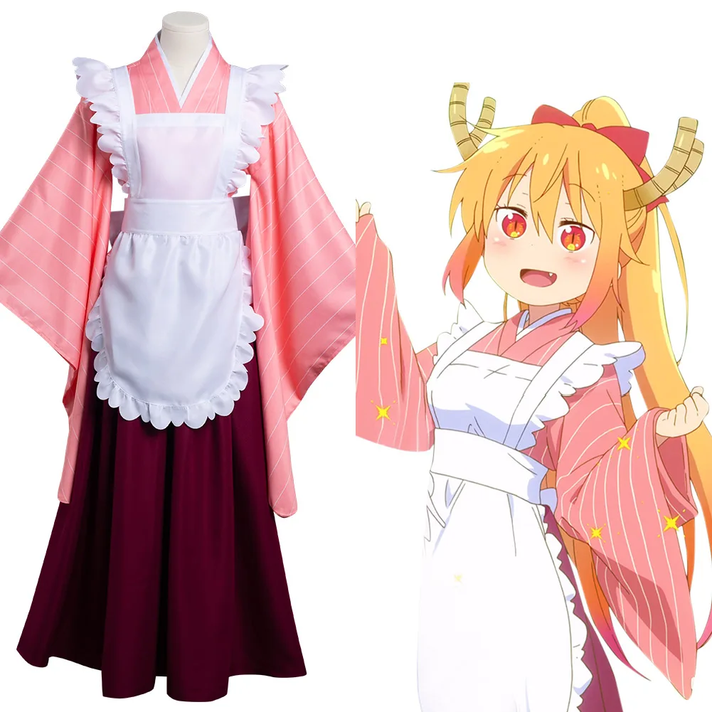 

Miss Kobayashi's Dragon Maid Tooru Cosplay Costumes Halloween Carnival Suit