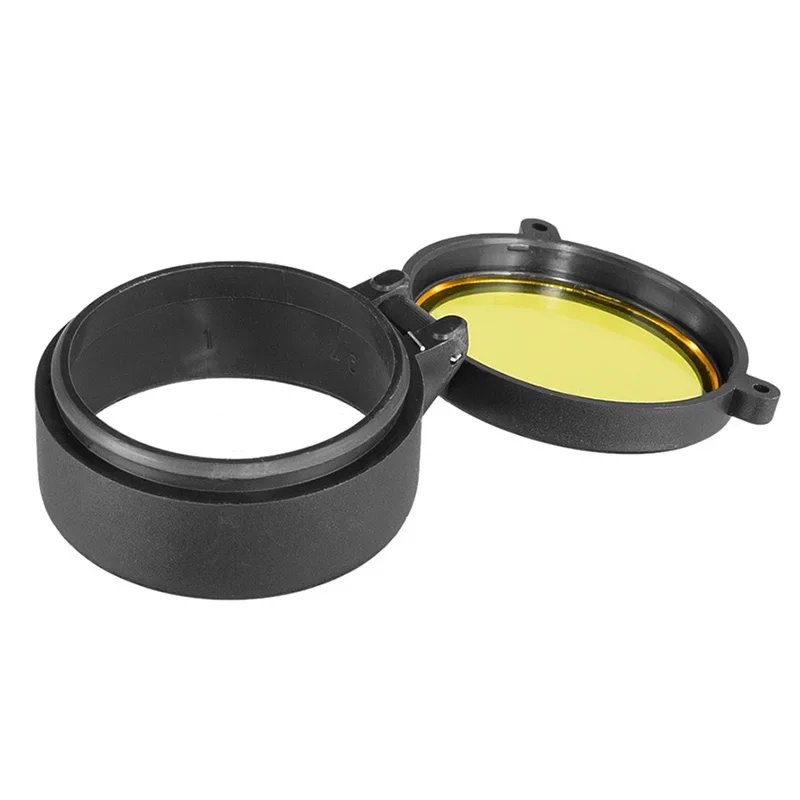 Couvercle Rabattable Pour Objectif De Lunette De Visée - Diamètre Intérieur 34mm, Protection Contre Poussière Et Rayures