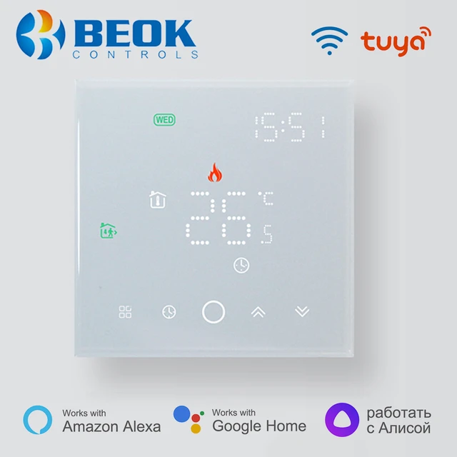 Tuya Smart Life Wifi Thermostat Thermostat - Smart Temperature Control  System - Aliexpress