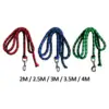 Braided Equestrian Lead Rope Horse Leash Strong Durable Horse Leash for Horse Pony Dog Donkey Cow Goat 2/2.5/3/3.5/4m 6