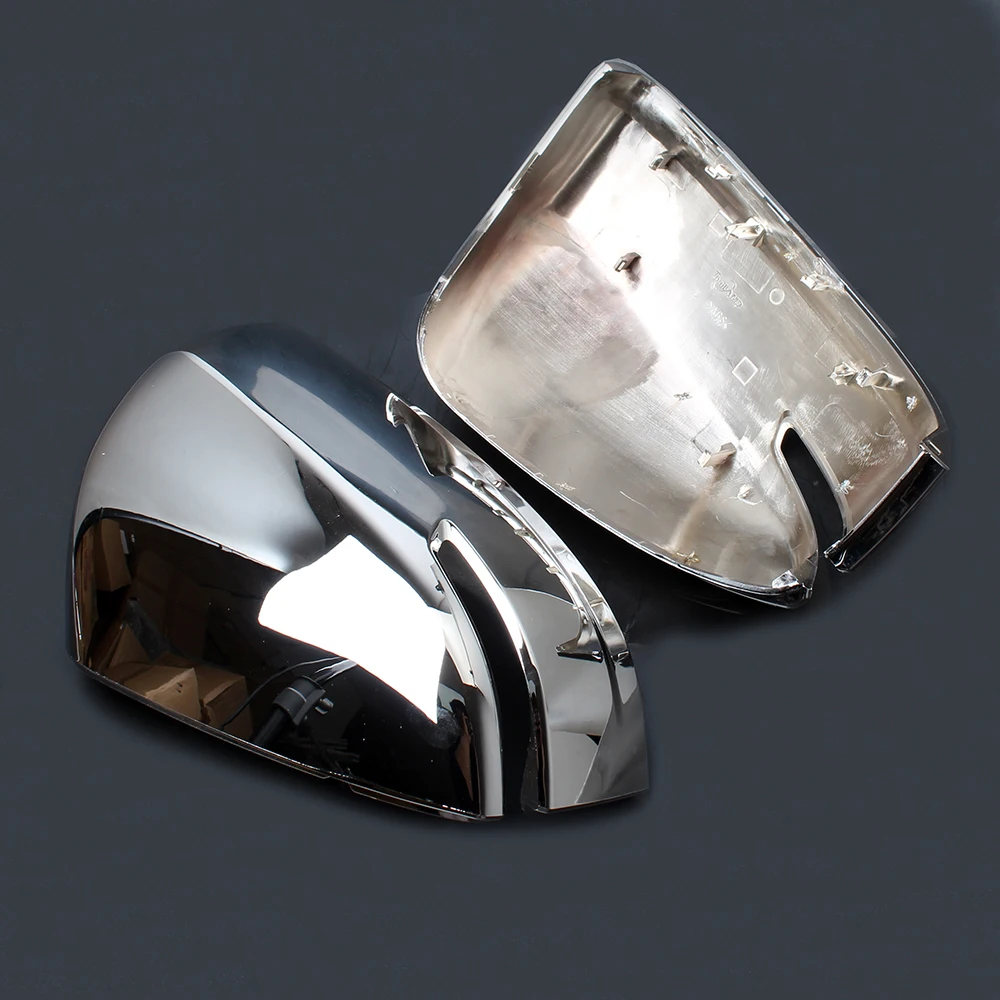 

ABS ally chrome replacement Side Rearview Mirror Covers Caps For Toyota Land Cruiser 300 Series LC300 2021 2022 Car Accessories