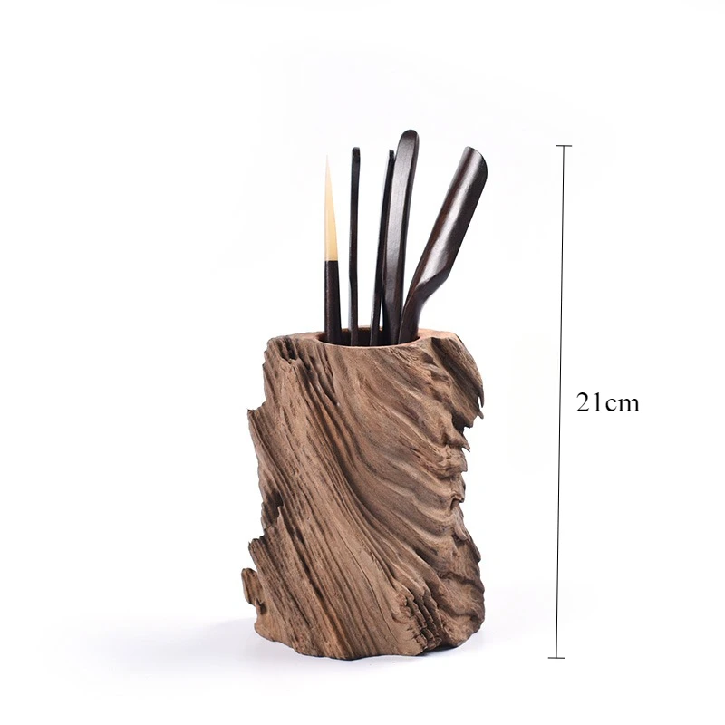 Chinese solid wood Kung Fu tea ceremony accessories ebony chicken wings wood bamboo tea tools