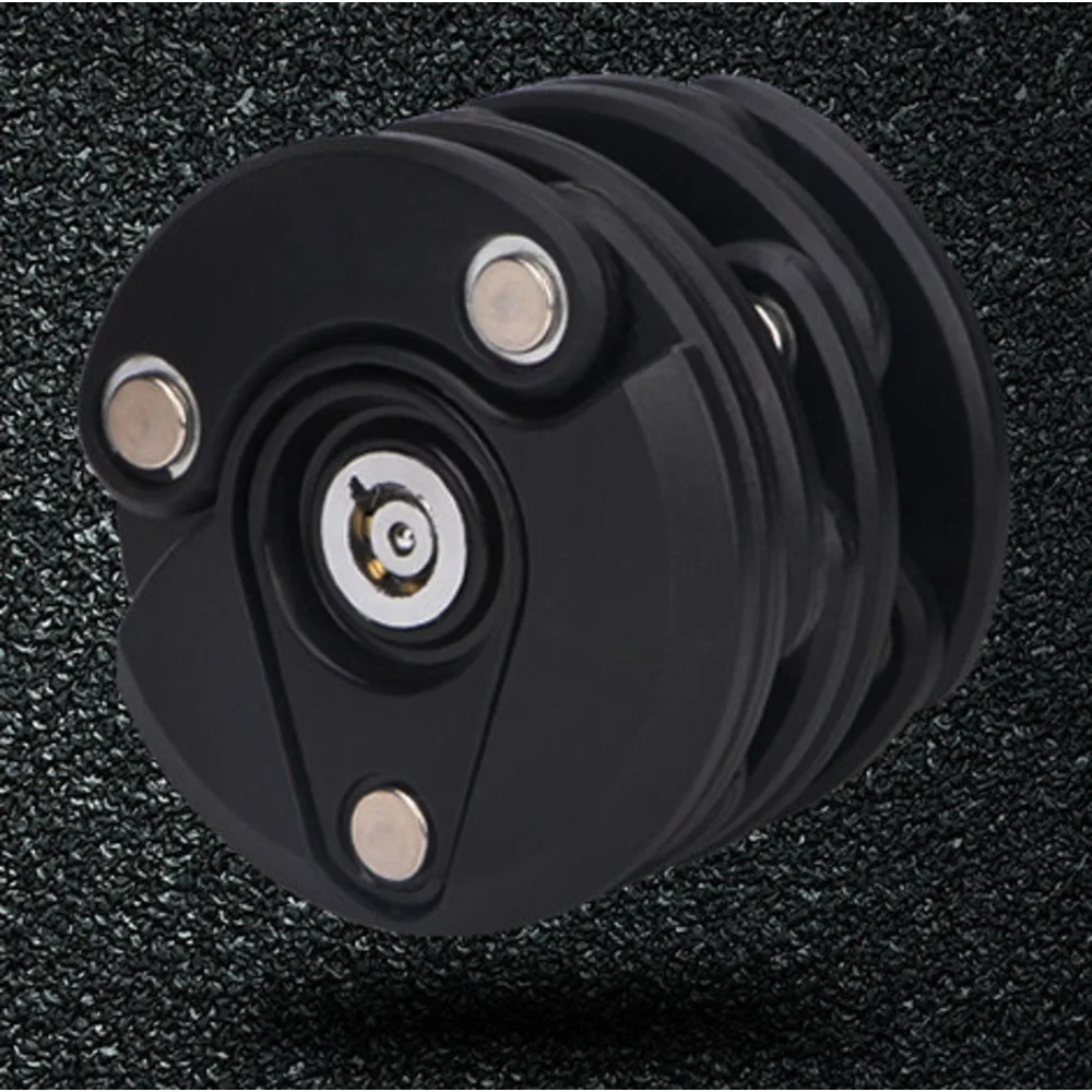 Bicycle anti-theft chain, hamburger lock, mountain bike electric vehicle fixed folding lock accessories, equipment_voghion.com