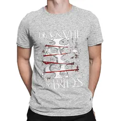 BLACK VEIL BRIDES Logo 100% Cotton Men's T - Shirt - XXXL (GRAY)