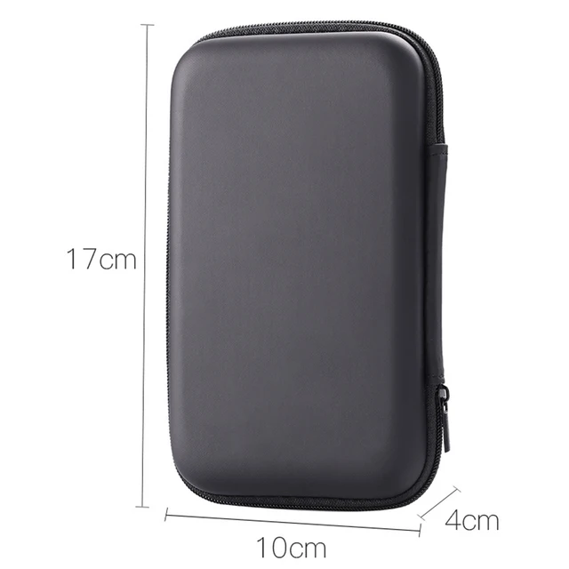 Protective Packet Storage Case Multi-purpose Universal Resilient External 2.5/3.5inches Hard Drive Carry Pouch for Outdoor 3.5 inches
