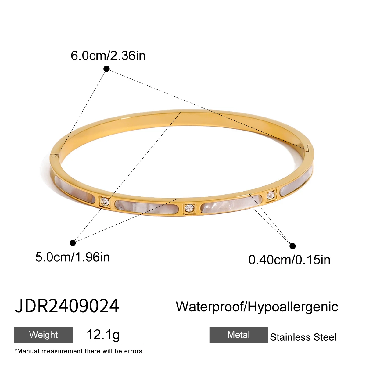 Uworld Caitlyn الحد الأدنى الزركون سوار نجمة مشبك...