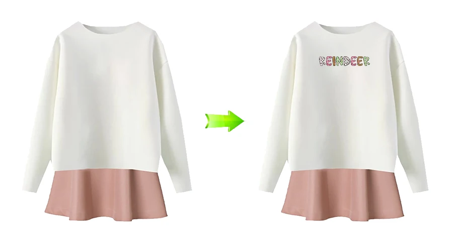 Weihnachten Buchstaben A-Z 0-9 Eisen auf Patch wärme-kleber individuelle Aufkleber T-Shirt Diy Parches Ropa Kleidung Aufkleber Eisen auf Transfer – Detail 7