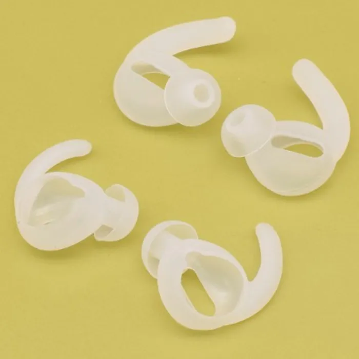 Silicone Ear Hooks and Anti-Slip Ear Tips - 3 Pairs of Comfort Ear Accessories
