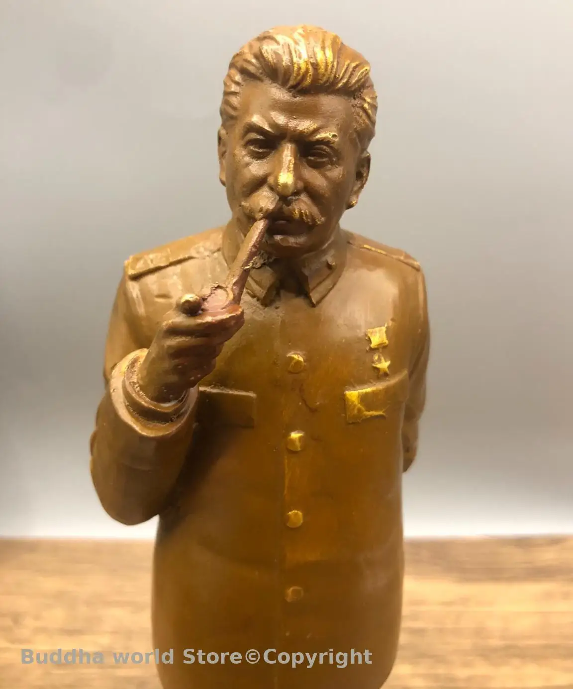 Collection World War II Soviet Russia leader Revolutionist Joseph Stalin Bronze sculpture statue Moscow Soviet Patriotic War 4