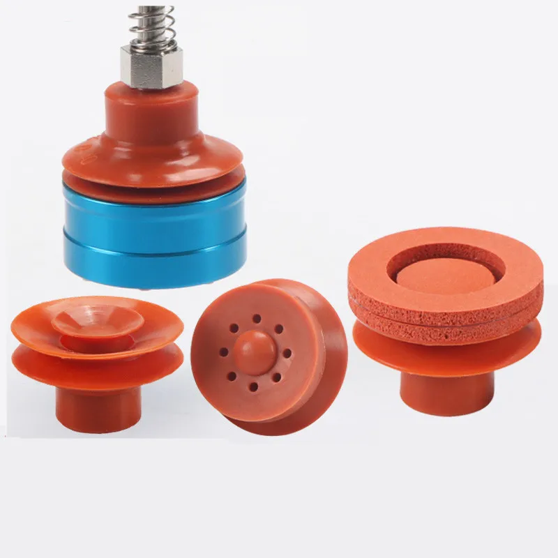 Bottle cap hole plugging vacuum suction cup sponge suction nozzle DK