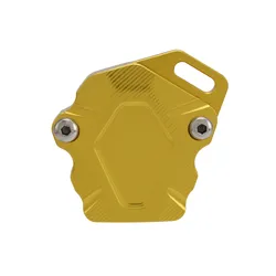 Enhanced Aluminum Key Cover Case for Off-road Electric Dirt Bike (Gold)