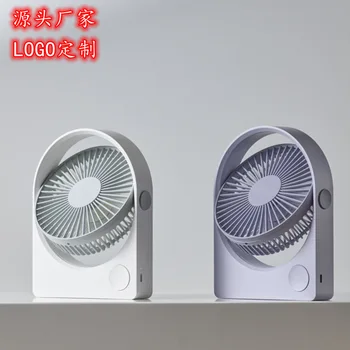 Sanhuo 사일런트 USB 충전 야외 휴대용 데스크탑 미니 선풍기, 신제품