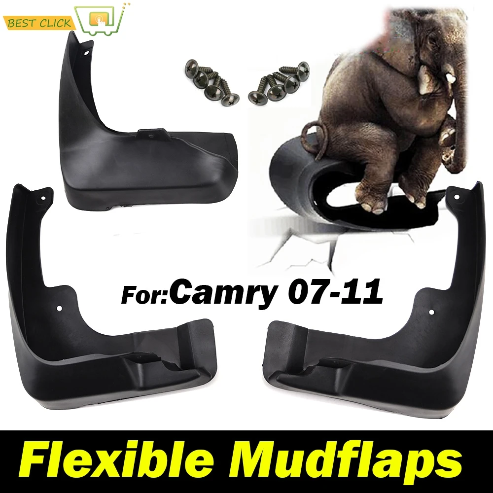 Toyota Camry Altis Aurion XV40 용 4Pcs 유연한 머드 가드 2..