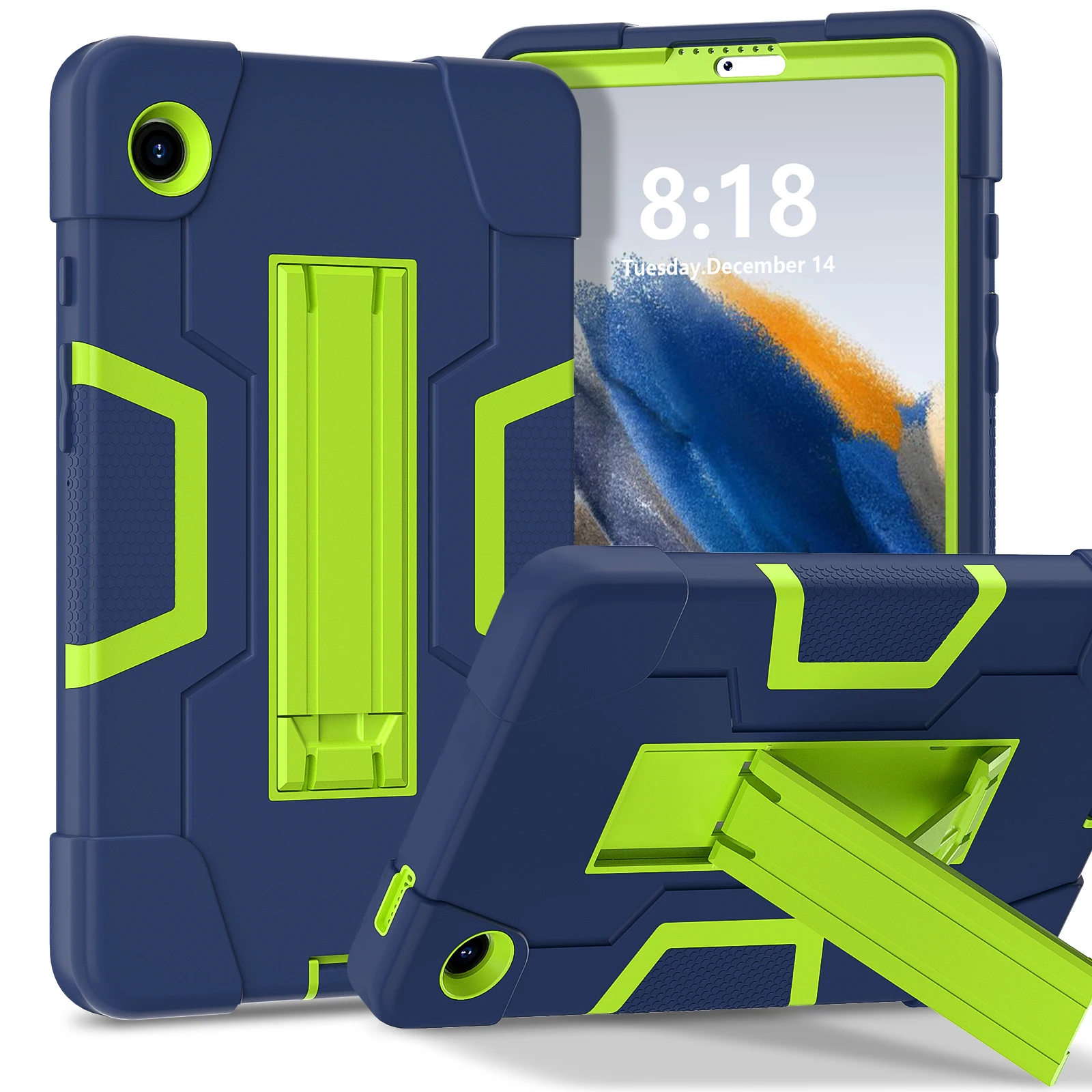360-Degree Rotating Kids Tablet Case with Shoulder Strap